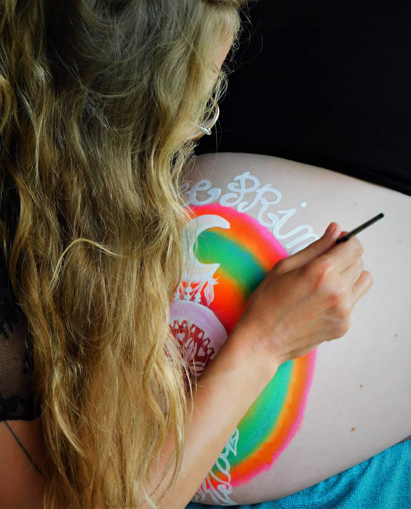 Belly painting magikfaces 10