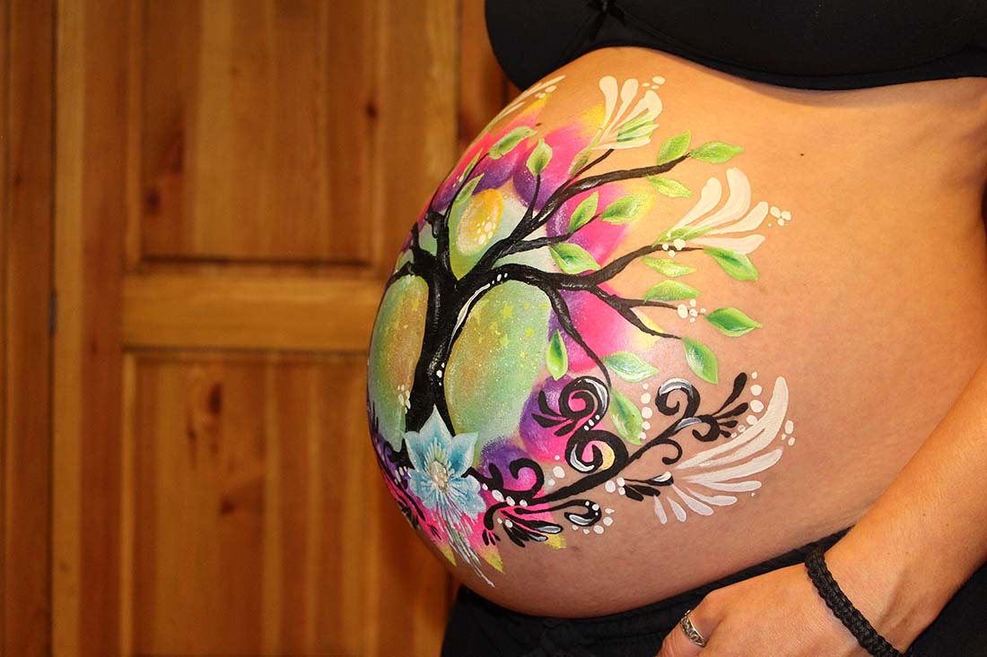Belly painting magikfaces 16
