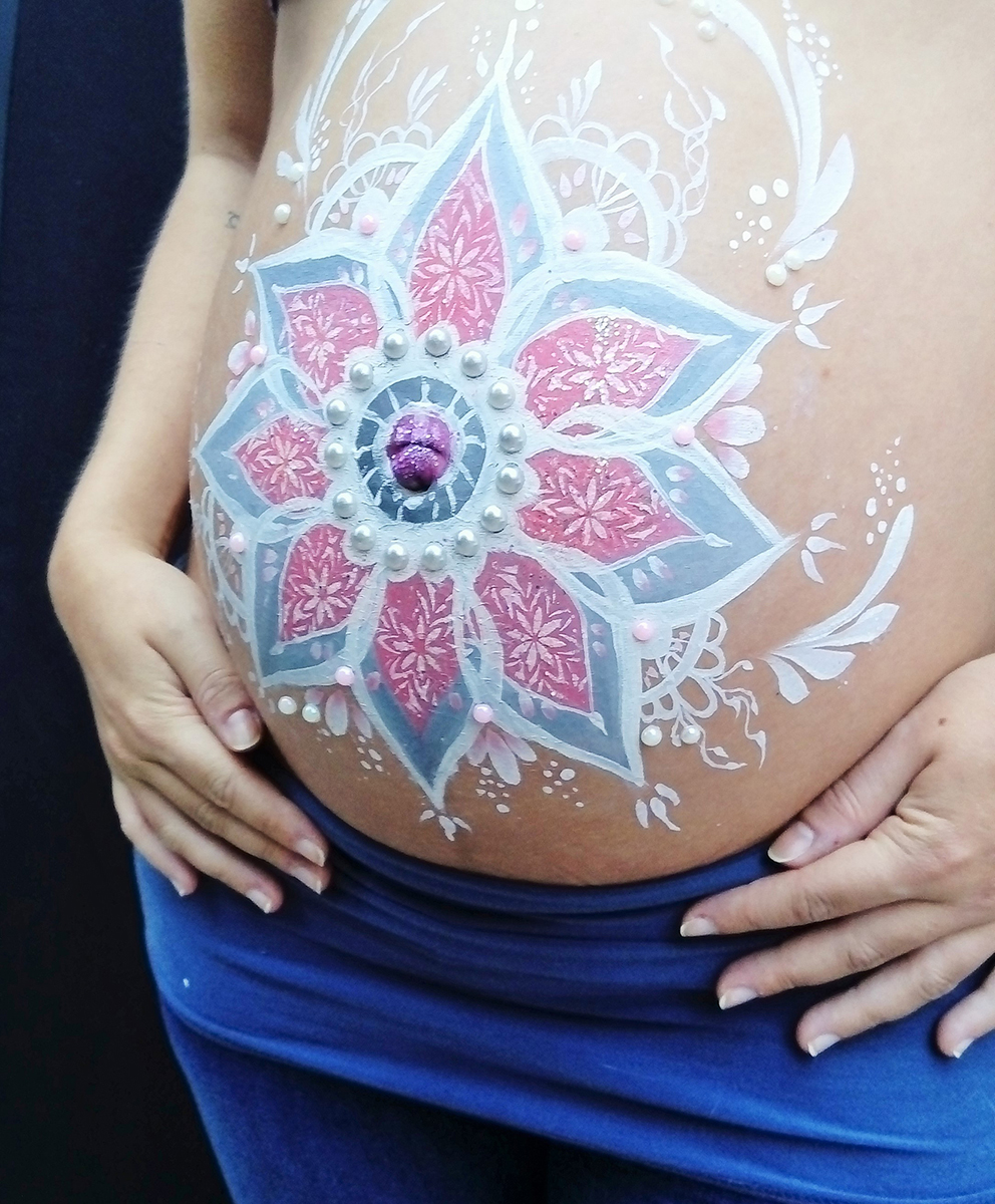 Belly painting magikfaces 2