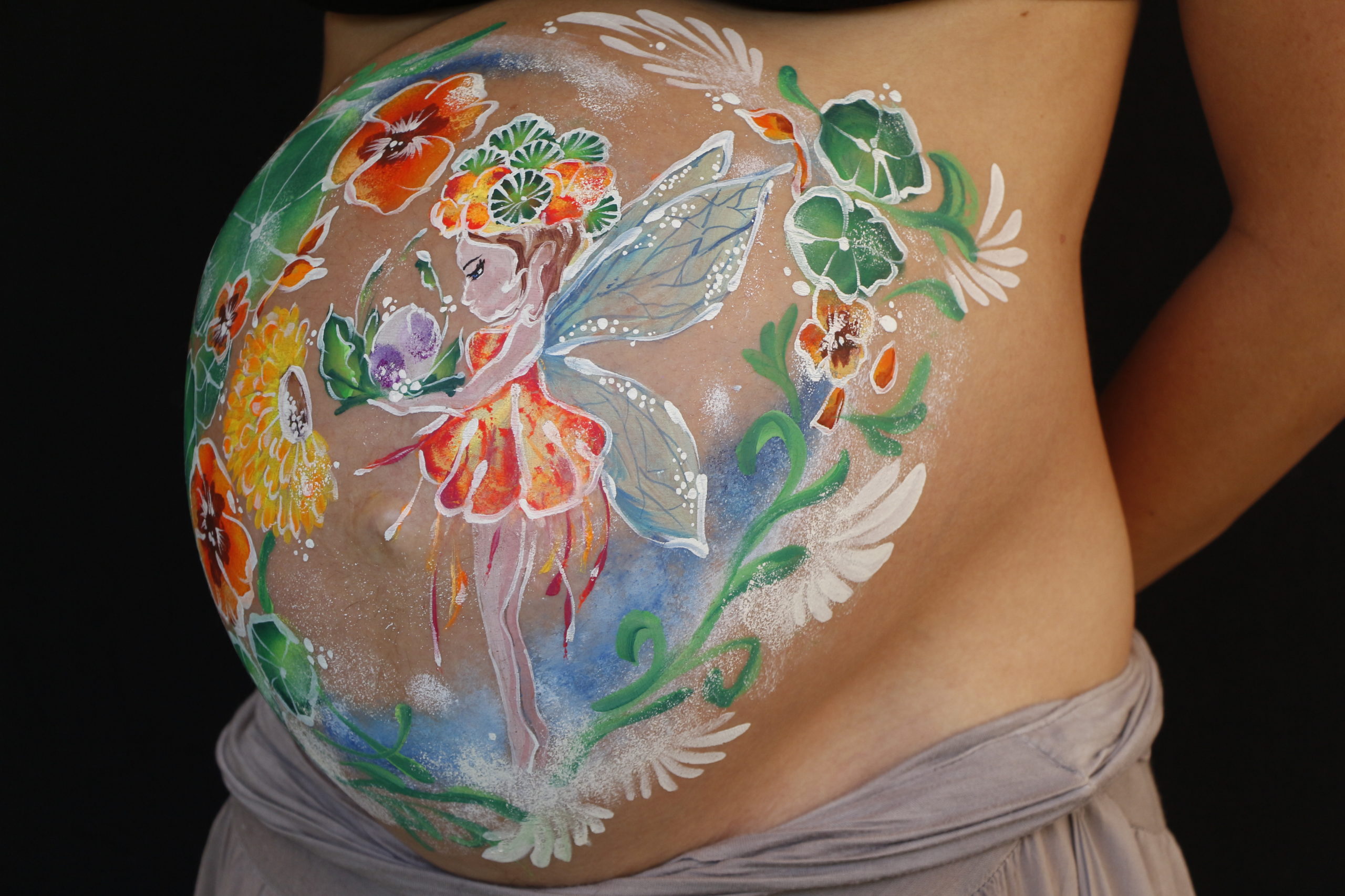 Belly painting magikfaces 7